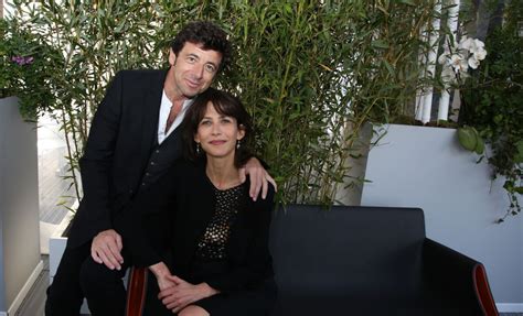 Photo Exclusif Sophie Marceau Et Patrick Bruel Posant Pour Notre