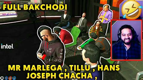 Mr Marlega Tillu Joseph Chacha Funny Moments GTA 5 RP FUNNY