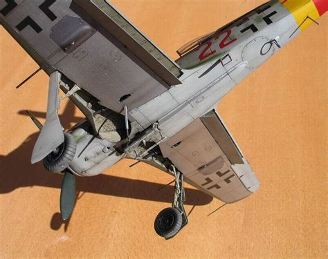 Hasegawa Focke Wulf Fw A Red Ready For Inspection