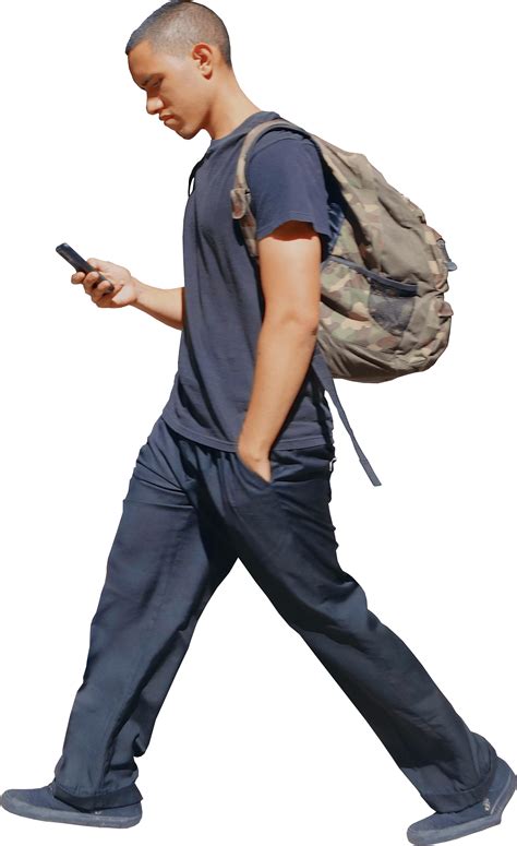 Person Walking Png Side View