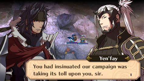 Fire Emblem Awakening Priam And Yen Fay Hot Spring Scramble Conversations Youtube