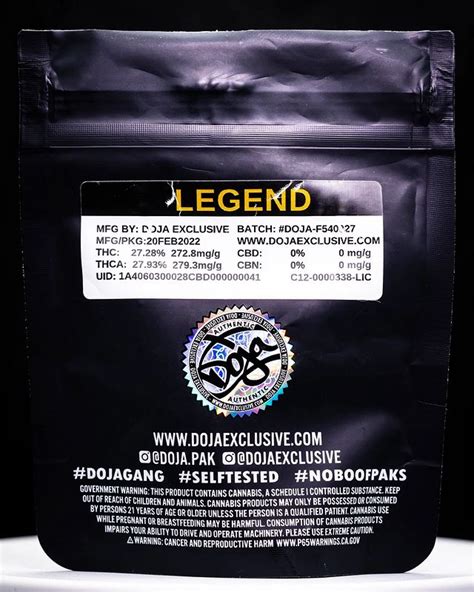 Strain Review Legend By Doja Exclusive The Highest Critic