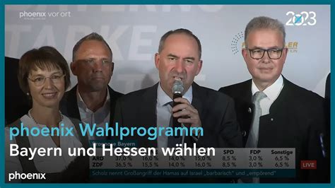 PhoenixWahlprogramm Landtagswahlen 2023 Live Bayern Und Hessen