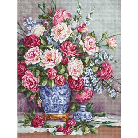 Luca S Borduurpakket Her Majesty S Roses Om Te Borduren B605 C R Couture