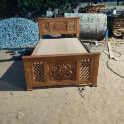 Queen Size Teak Wooden Cot Without Storage At Rs 35000 In Hosur ID