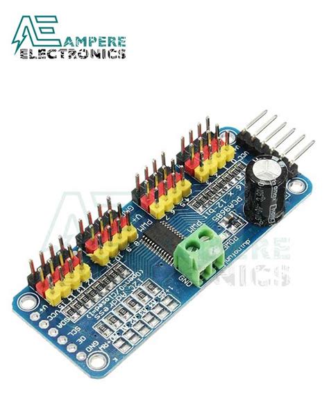 PCA9685 PWM Servo Motor Driver Module 16 Channel 12 Bit Flux Electronix