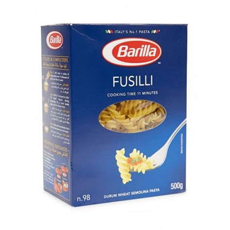 Barilla 98 Fusilli 500 G Nextbuy Ae