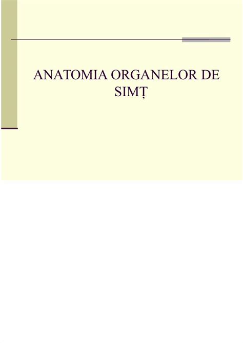 PDF ANATOMIA ORGANELOR DE SIMŢ ppt DOKUMEN TIPS