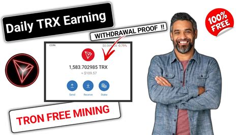 Mining Site Daily Free Tron Earn Without Investment Site Today