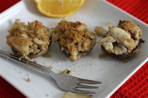 Crab Stuffed Mushroom Caps Recipe Chefthisup