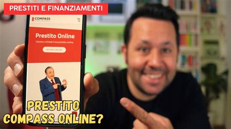 PRESTITO COMPASS ONLINE Come Richiederlo YouTube