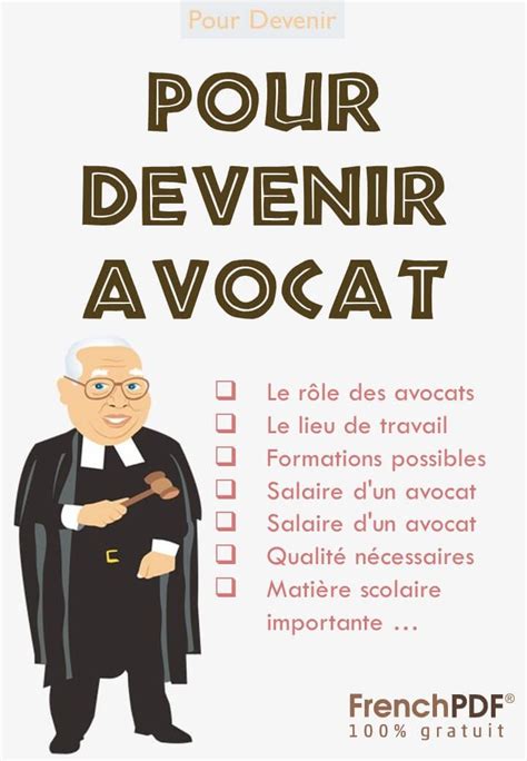 Livre En Ligne Pour Devenir Avocat En Pdf T L Charger Un Avocat