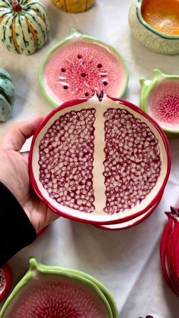 Love In Pottery On Instagram Stunning Ceramic Melons And Figs