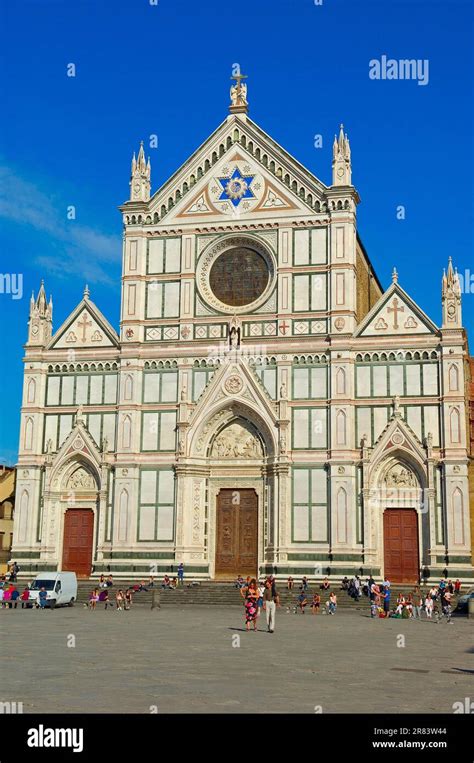 Florence Church Of The Santa Croce Santa Croce Church Basilica Of