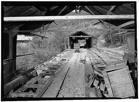 8 August 1971 Ore Car Track From Mill Area Ruinous Silver King