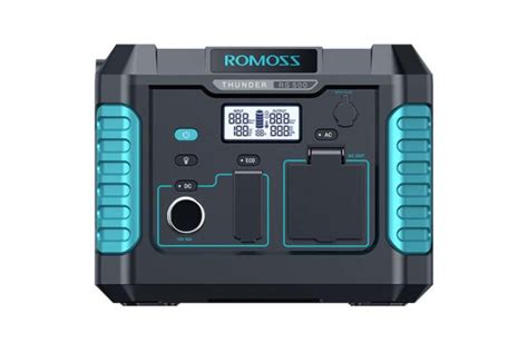 Зарядная станция Romoss RS500 до 1кВт 400Втч Цена купить Зарядная