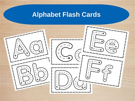 Alphabet Flash Cards Abc Flash Cards A Z Cards Learn Abcs Alphabet