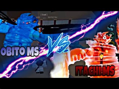 OBITO MS VS ITACHI MS FULL SHOWCASE Shinobi Life 2 YouTube