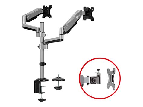 SIIG Dual Stacked Monitor Arm Desk Mount | www.shi.com