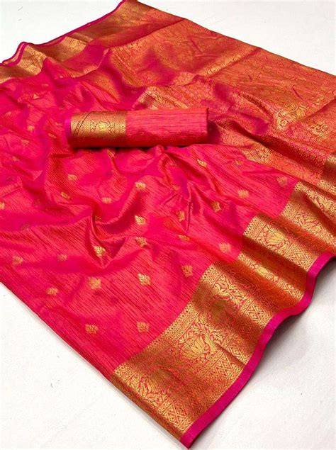 Rajtex Khaddi Silk Handloom Weaving Khaddi Silk Sarees