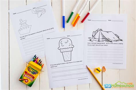 Summer Writing Prompts For 2nd Grade