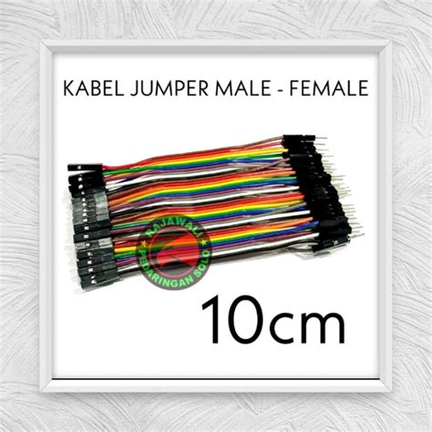 Jual Kabel Jumper Dupont Cm Male Female Ecer Satuan Arduino Robotic