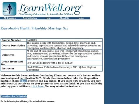 Reproductive Health Friendship Marriage Sex Lesson Plan For 9th