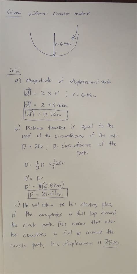 Solved Problem 6 A Skater Glides Along A Circular Path Of Radius 6