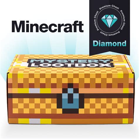 Minecraft Dárkový Box Diamond Lootcz