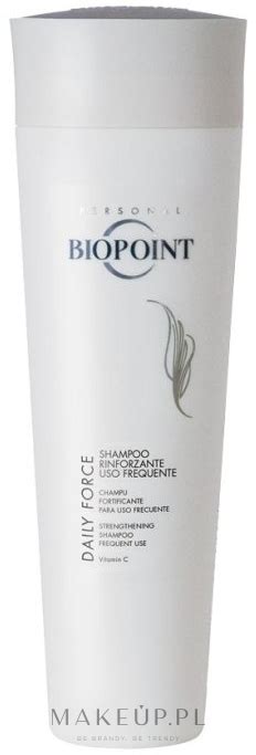 Biopoint Daily Force Shampoo Wzmacniający szampon do włosów Makeup pl