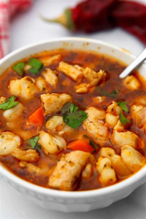 This Vegan Posole Rojo Is A Spicy Soup That S Full Of Flavor It S Made