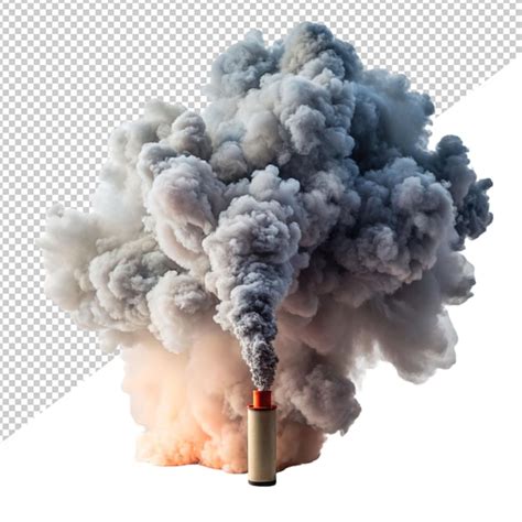 Premium Psd Smoke Explosion On Transparent Background