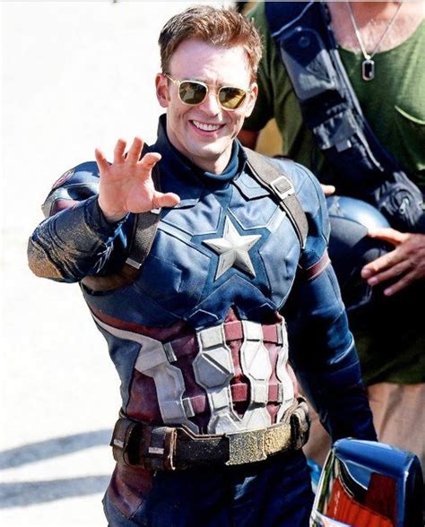 Chris Evans as Captain America