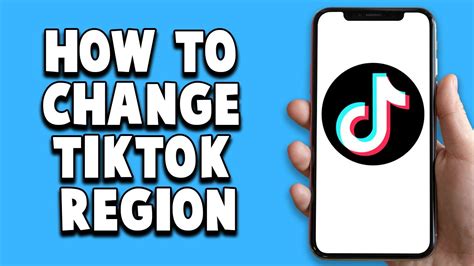 How To Change Tiktok Region 2023 YouTube