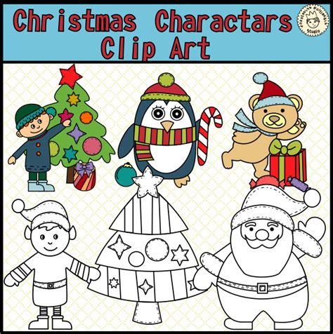 Christmas Characters ClipArt