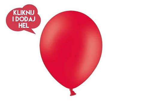 Balon Lateksowy Czerwony Red Cm Balony Lateksowe Balony