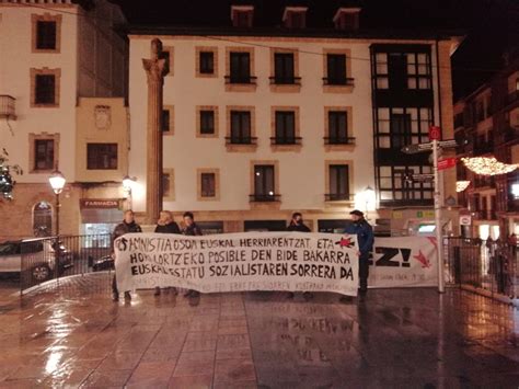 09 12 2021 Bilbao Vizcaya Manifestación a favor de la amnistía de