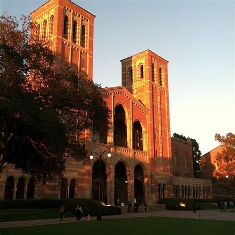 UCLA Royce Hall at dusk | Royce hall, Ucla, Landmarks