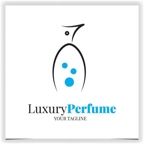 Luxury Perfume Logo Design Template Modern Line Art Style 48832648