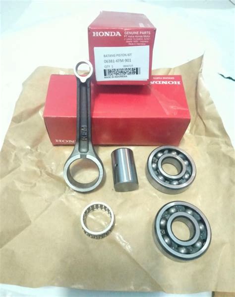 Stang Seher Plus Bearing Kruk As Set Honda Supra X Supra Fit Lama Fit