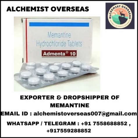 Memantine Hydrochloride Tablets, 10 mg at Rs 250/stripe in Nagpur | ID ...