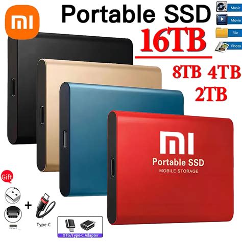 Xiaomi Ta Nabilir SSD 2TB Harici Sabit Disk 1TB Y Ksek H Zl Kat Hal S