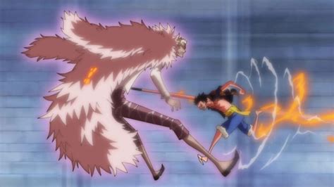 One Piece Em qual episódio Luffy luta contra Doflamingo Critical Hits