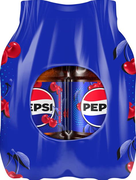 Pepsi Soda Wild Cherry 12 Fl Oz 8 Count Bottles 96 Oz Shipt