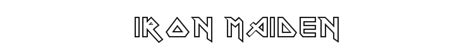 Iron Maiden Font Download - Fonts4Free