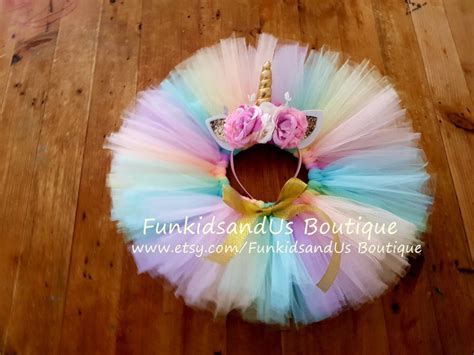 Pastel Rainbow Outfit Rainbow Tutu Pastel Rainbow Skirt - Etsy