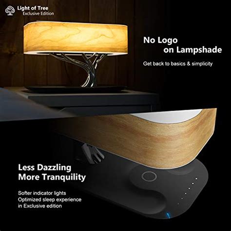 Masdio Nachttischlampe Mit Bluetooth Lautsprecher Und Wireless