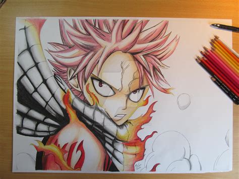 Natsu Dragneel Fairy Tail By Tommydrawgames On Deviantart