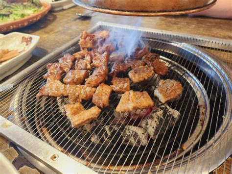 의왕 왕송호수 수제 갈비 맛집 돼지갈비가 맛있는 정가네 숯불갈비 네이버 블로그