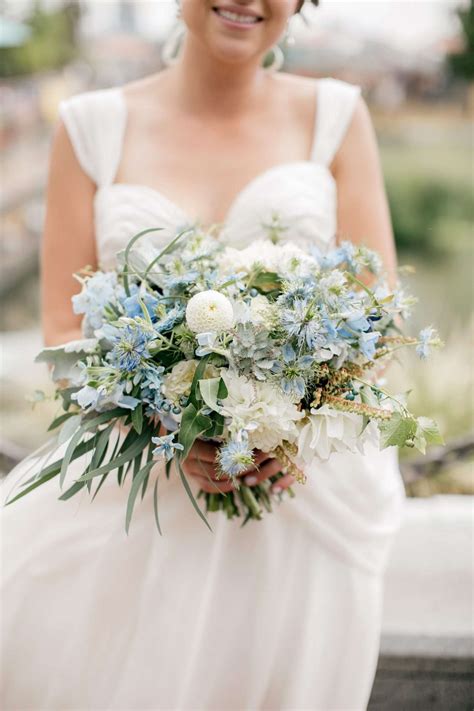 Blue And White Wedding Flower Arrangements Best Flower Site